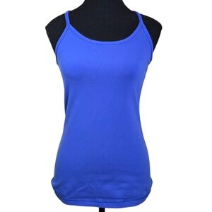 Lululemon Athletica Vibrant Blue Power Y Tank Top Size 6